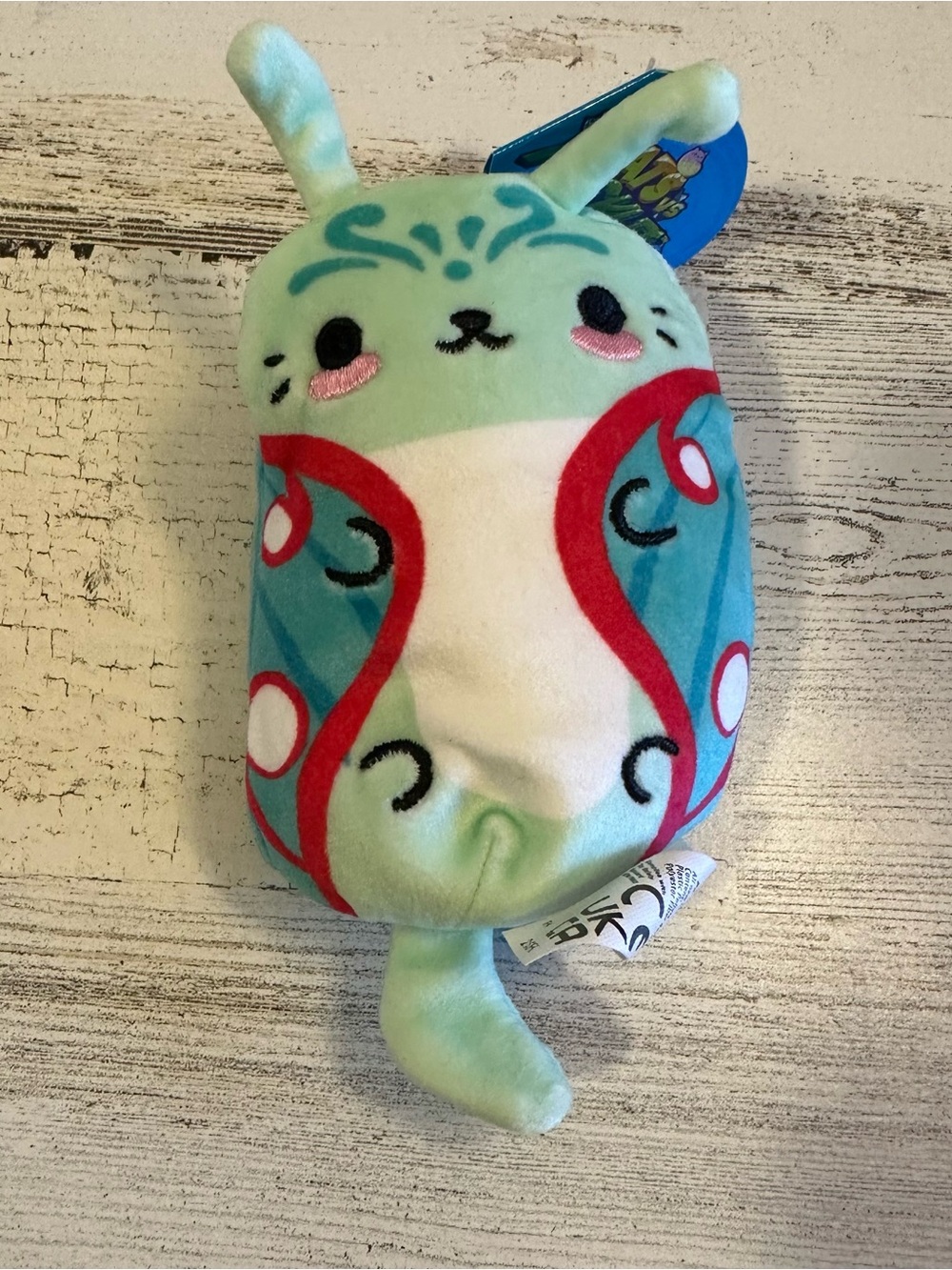 Cats Vs. Pickles LUNA #316 Bean Bag Plush 4" Gold Wave NEW